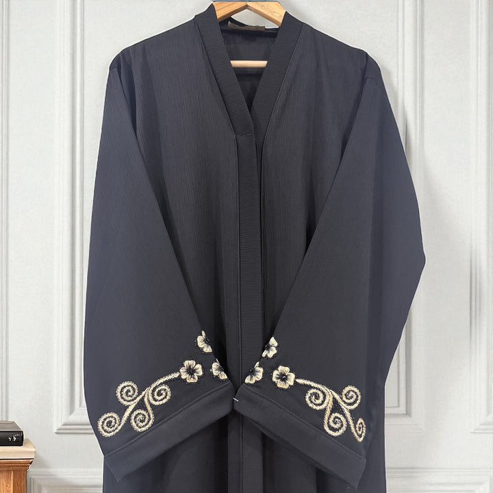 RTFACTS Front sleeve  Handwork Abaya – Stylish Party & Eid Dress