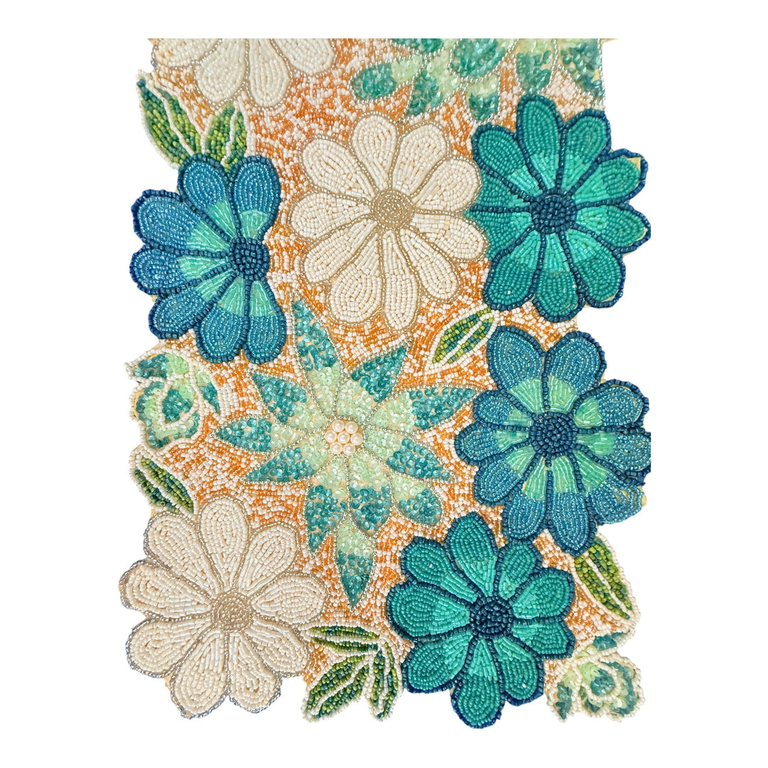 Luxury Handmade Beaded Table Runner 13x36” – RTFACTS