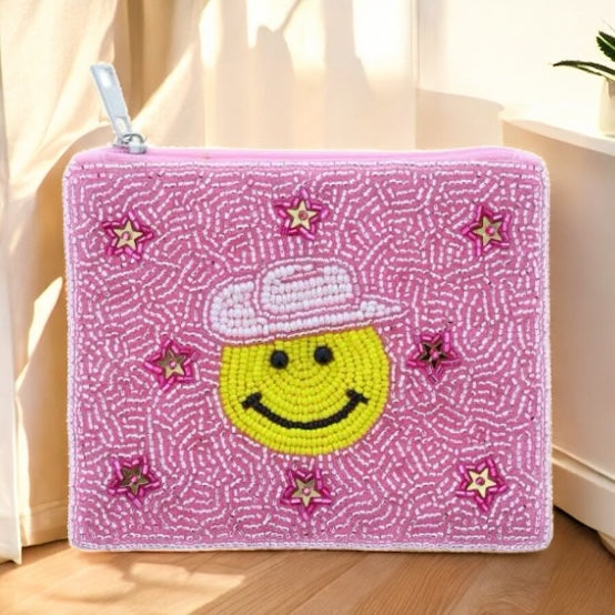 Vintage beaded coin purse