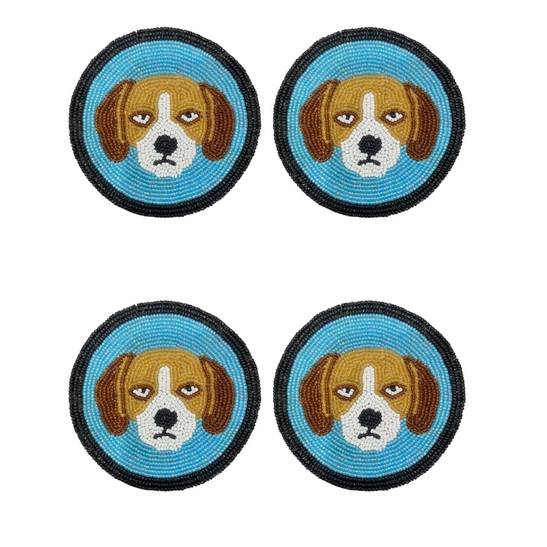Beads coaster size 4 Inches Set of 4