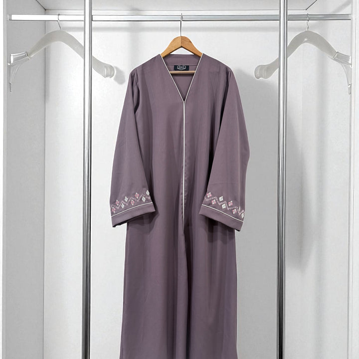 RTFACTS Party Wear Abaya – Front Beaded Handwork Design