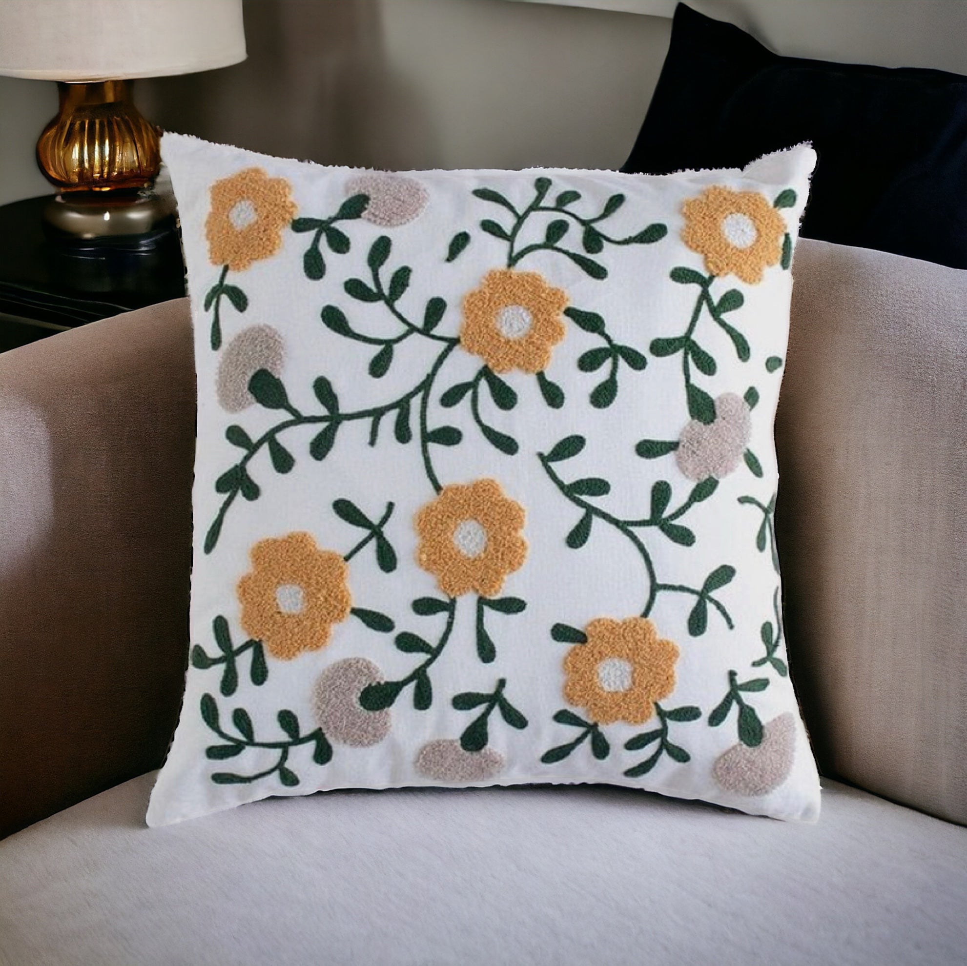 Embroidery Cushion Cover