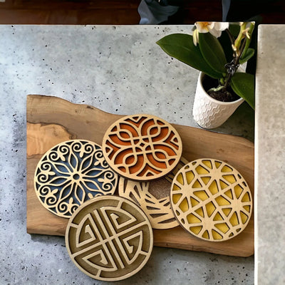 Luxury Beaded Coasters