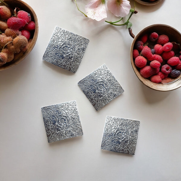 Beaded Tea Coaster Set of 4