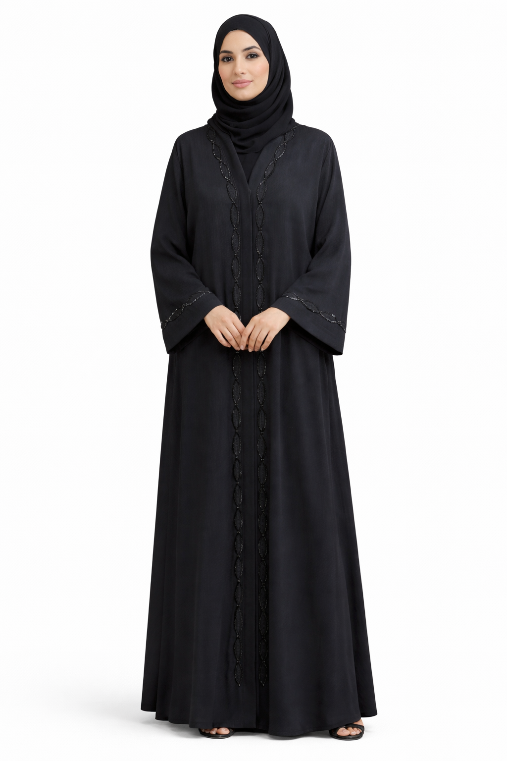 Modern Front Open Designer Abaya