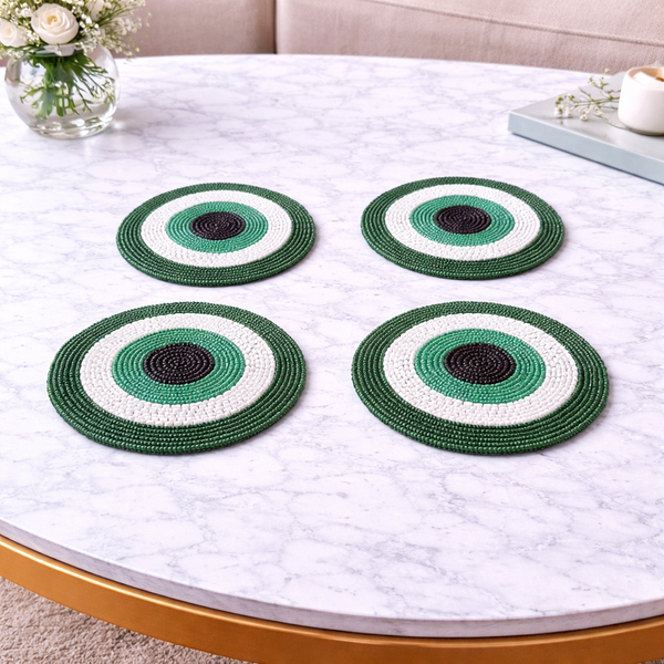 Handcrafted Evil Eye Coaster