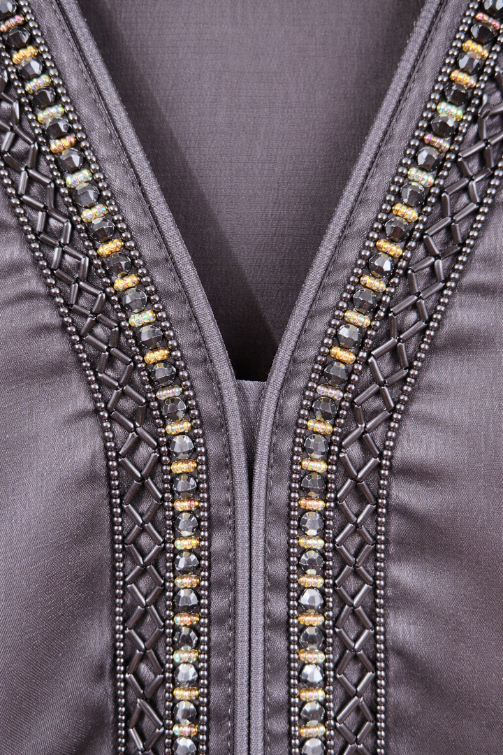 Women Front Open Black Abaya | Dubai Style | Soft Zoom Fabric | Party & Daily Wear