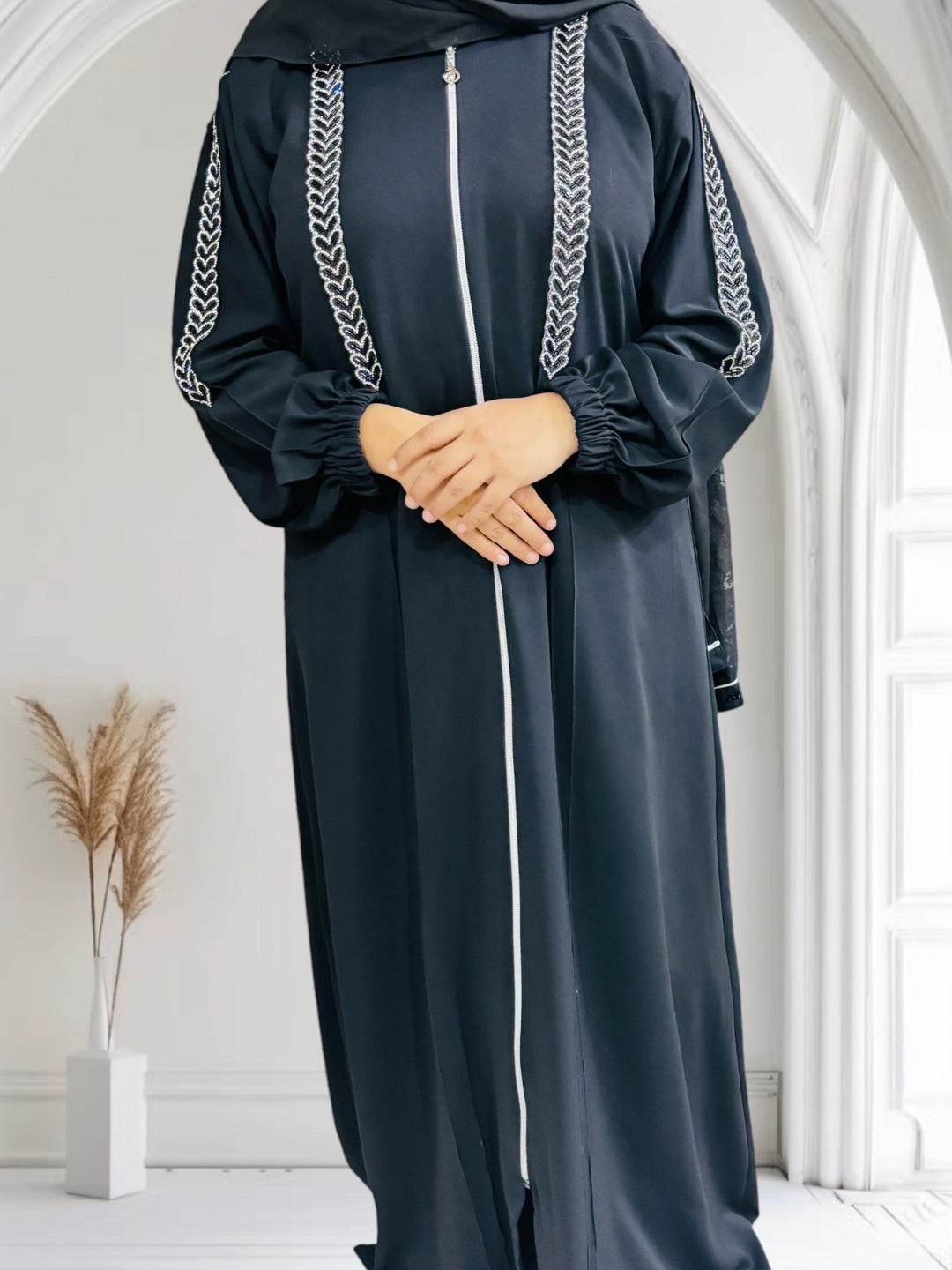 Modern Muslim abaya