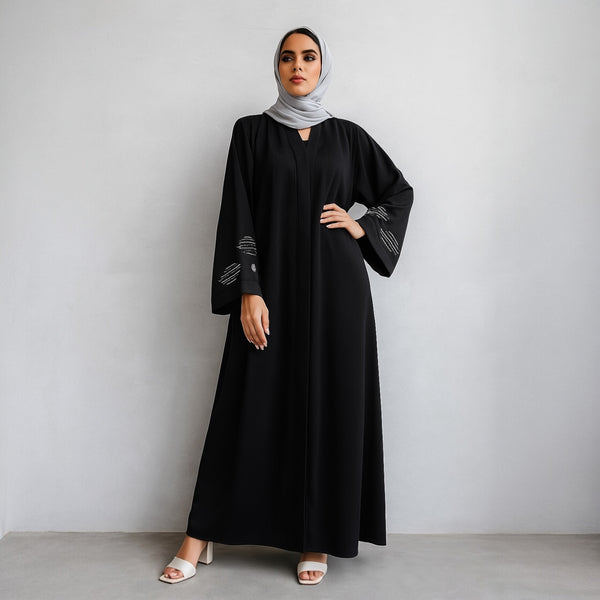 Handwork Sleeve Abaya for Women