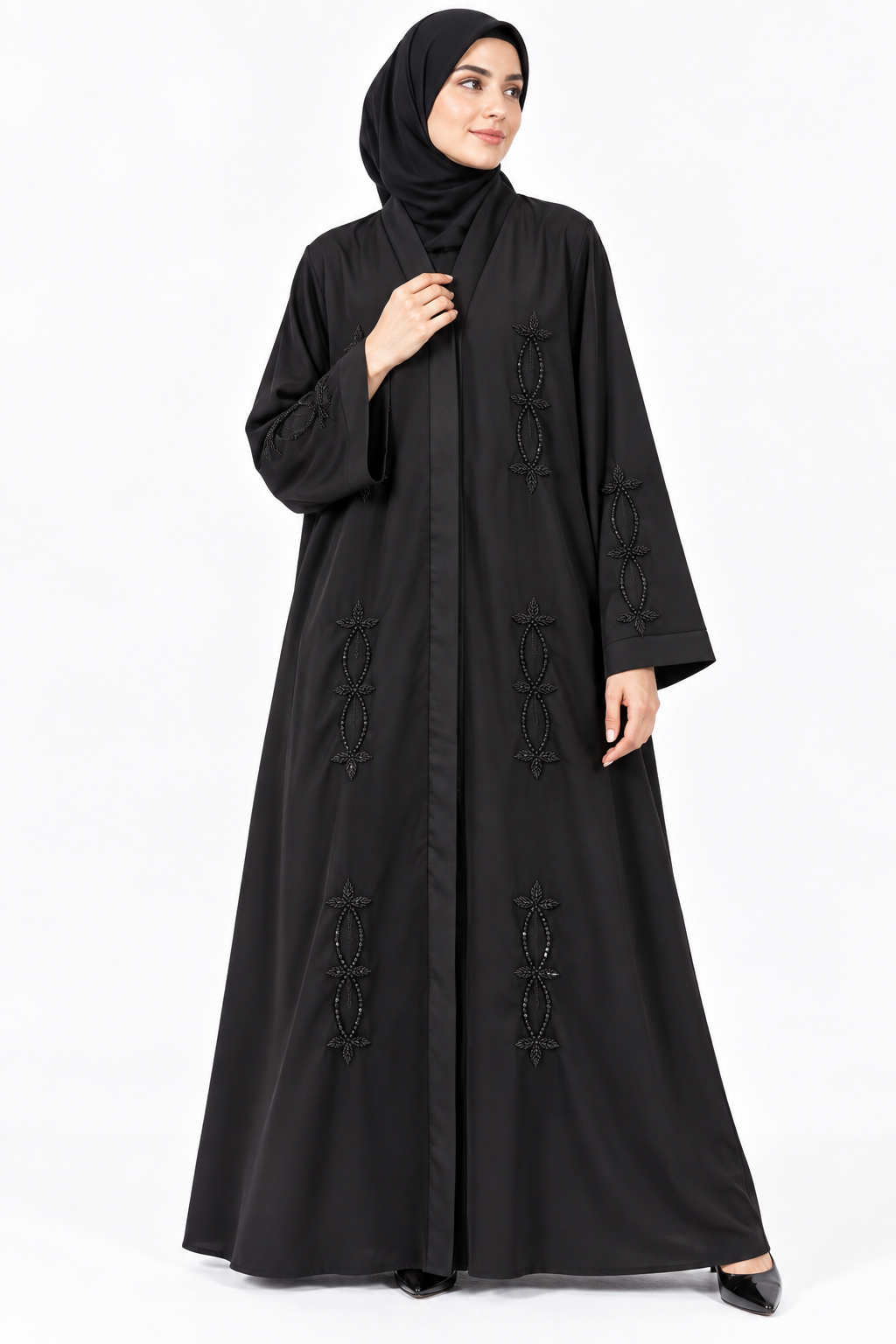 Premium Handwork Abaya for Women | Elegant Embroidered Islamic Abaya