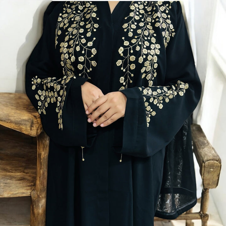 Imported Embroidery Nida Abaya