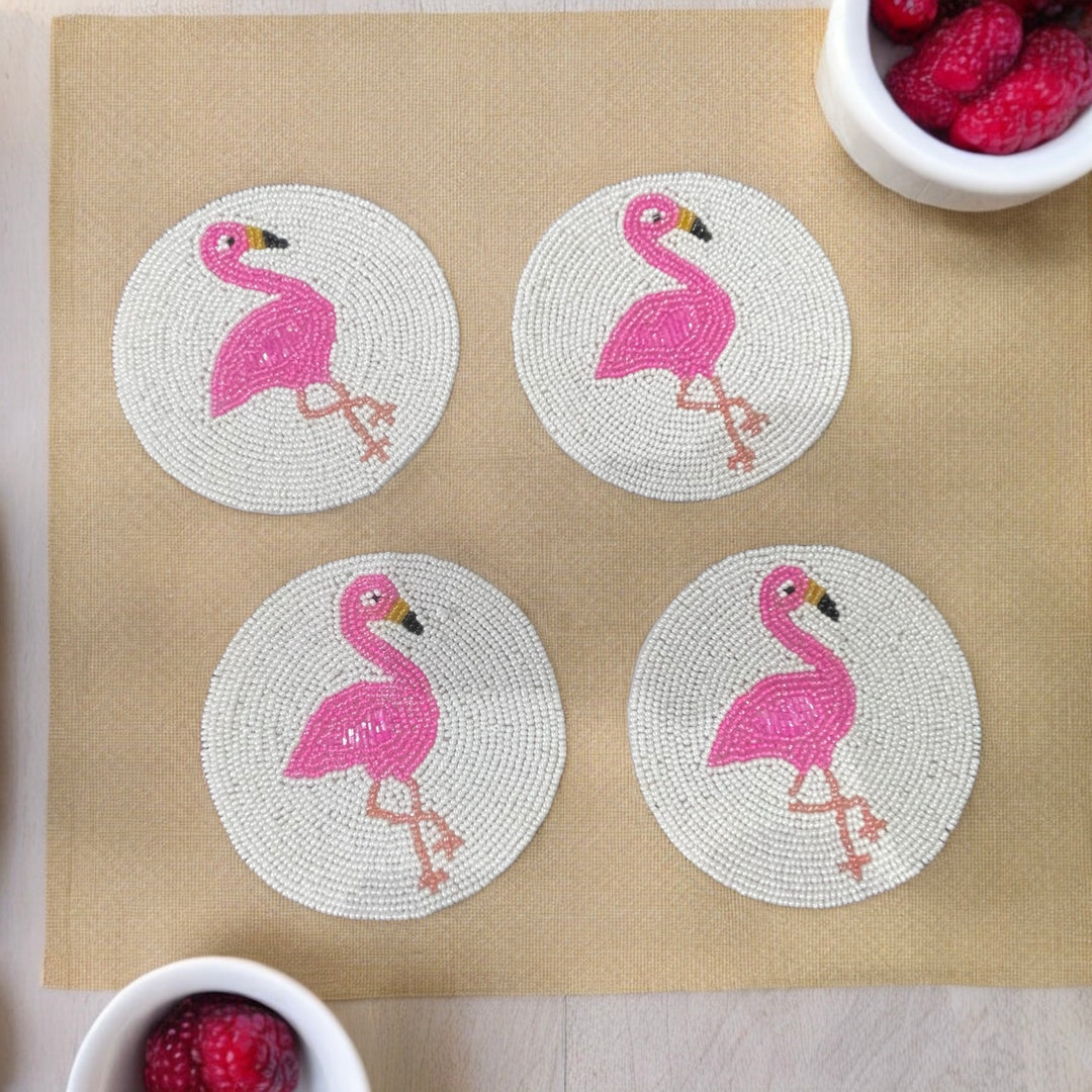Handcrafted Beaded Coaster